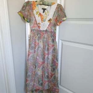 Fang Floral Dress